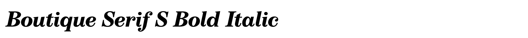Boutique Serif S Bold Italic image